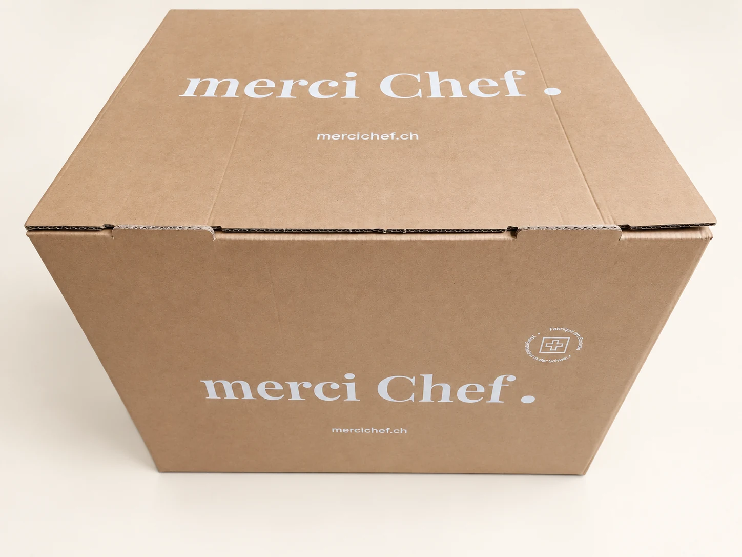 Eine merciChef Lieferbox